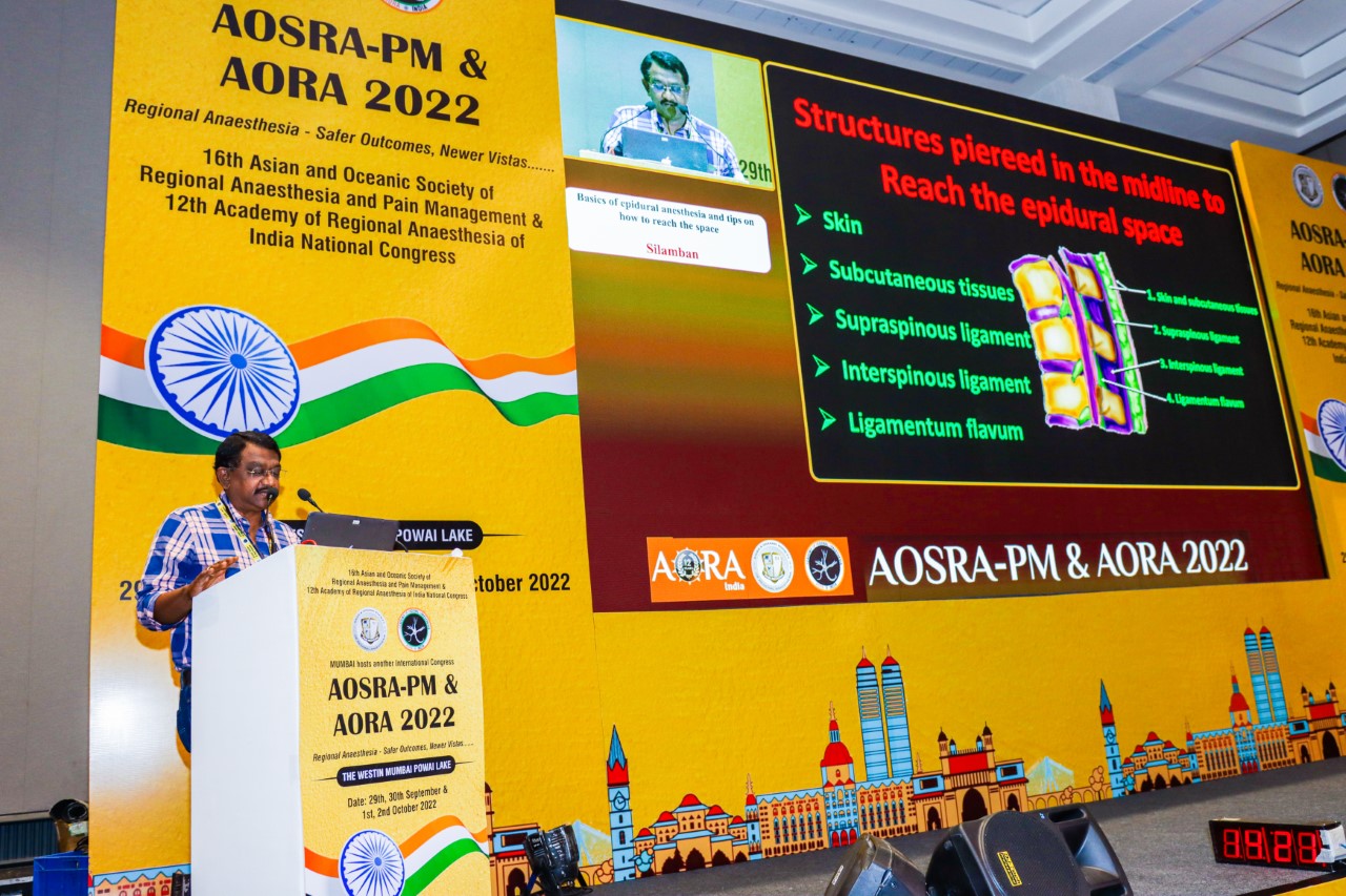AORA INDIA - THE FUNDAMENTALS OF REGIONALL ANESTHESIA