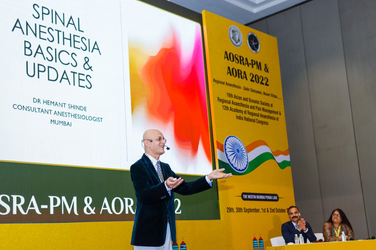 AORA INDIA - THE FUNDAMENTALS OF REGIONALL ANESTHESIA