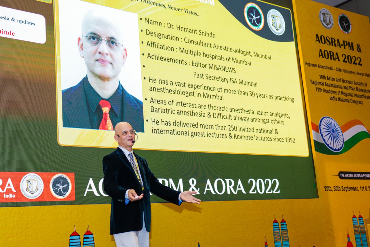 AORA INDIA - THE FUNDAMENTALS OF REGIONALL ANESTHESIA