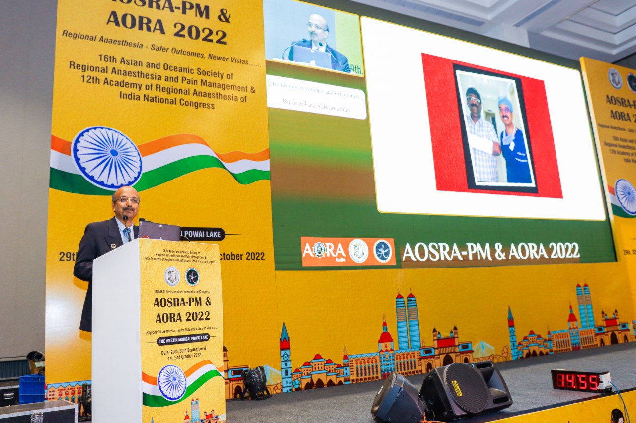 AORA INDIA - THE FUNDAMENTALS OF REGIONALL ANESTHESIA