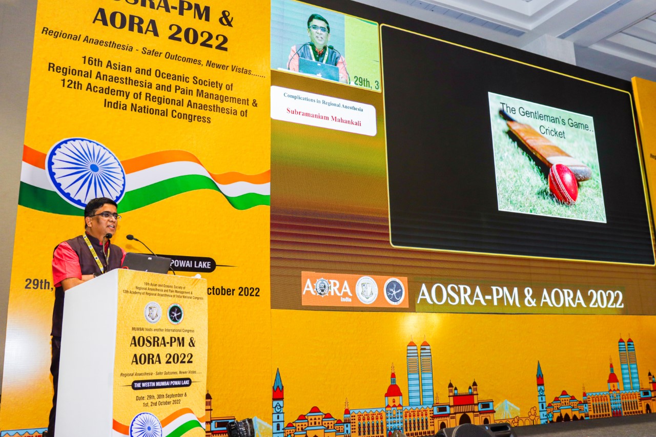 AORA INDIA - THE FUNDAMENTALS OF REGIONALL ANESTHESIA