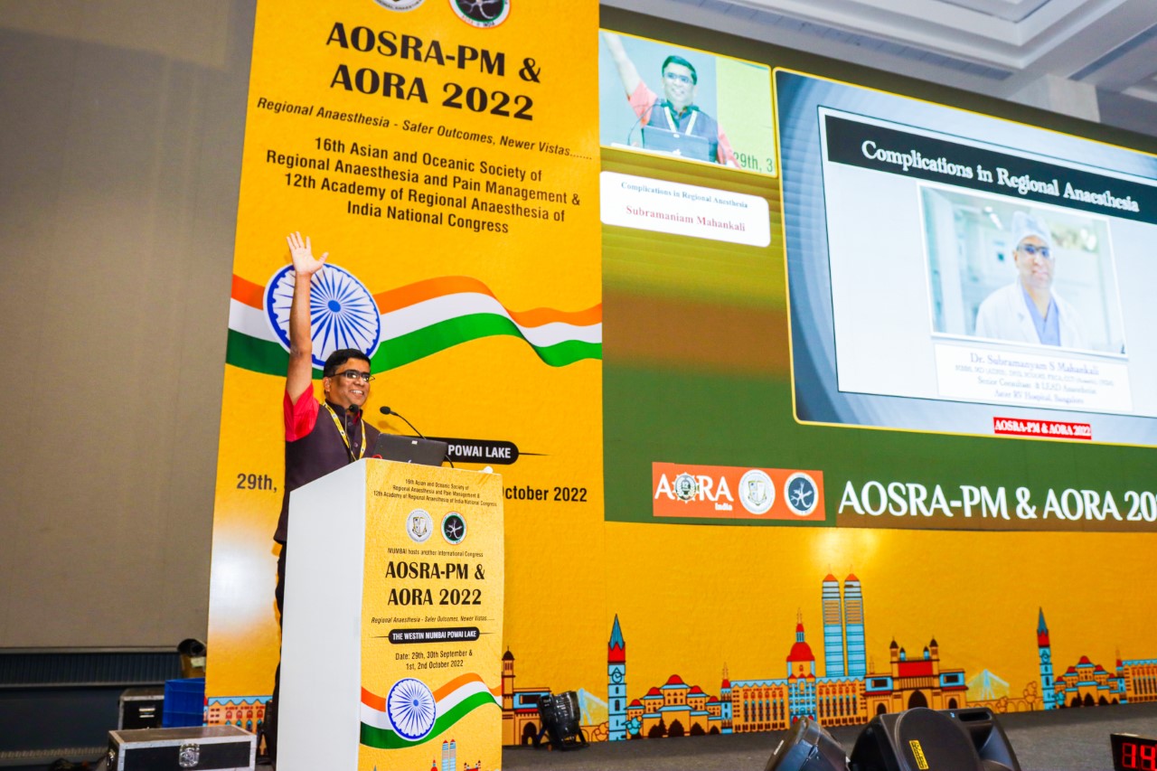 AORA INDIA - THE FUNDAMENTALS OF REGIONALL ANESTHESIA